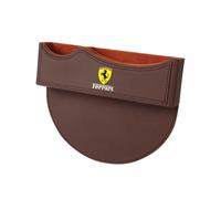 ZXNMCB Organisateur Siège de Voiture pour Ferrari FF/Monza/F8/F12/SF90, Boîte de Rangement pour Siège Écart de Voiture, Organisateur De Siège D'auto,2 Two-B Brown