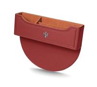 ZXNMCB Organisateur Siège de Voiture pour Maserati Ghibli/Spyder/Quattroporte/Levante SUV, Boîte de Rangement pour Siège Écart de Voiture, Organisateur De Siège D'auto,1 One-C Red