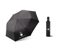 ZXNMCB Parapluie de Voiture pour Maserati Grecale 2022 2023, Parapluies de Voyage Portables pour la Pluie, Coupe-Vent imperméable Protection Contre Parapluie Pliable