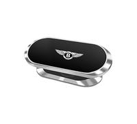 ZXNMCB Support Telephone Voiture pour Bentley Arnage, Crochet Stable & Prise Ferme, Rotation 360°, Opération à Une Main Support Telephone,B Silver