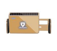 ZXNMCB Support Telephone Voiture pour Lamborghini Murcielago E-Gear/MT 2004, Crochet Stable & Prise Ferme, Rotation 360°, Opération à Une Main Support Telephone,A Brown