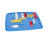 Zxpjkyu 1 Jeu de Puzzle Glissant Voiture de Déplacement Plateau Portable Jouet d'Apprentissage Fabriqué en PP pour Développer la Pensée Logique, 13 Voitures
