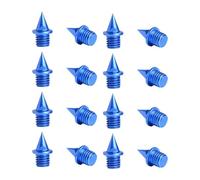 Zxpjkyu 16 Pointes D'athlétisme En Acier pour La Course de Fond et Le, Idéales pour Le Trekking et Les Courtes Distances, Bleu