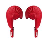 Zxpjkyu 2 Gants D'entraînement de Karaté, Gants de Compétition, Gants de Boxe et de MMA pour L'entraînement et Le Sparring, Rouge, M