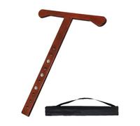 Zxpjkyu 2 Pièces Ancre de Pique pour Violoncelle Support D'Extrémité Protecteur de Plancher et Ancrage de Butée avec Sangle Ajustable pour Étudiants et Music, Brun Foncé