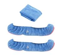 Zxpjkyu 2 Protège-Lames pour Patins Artistiques, Accessoires de Patinage, Antidérapants, pour Débutants et Sportifs, Rose et Bleu
