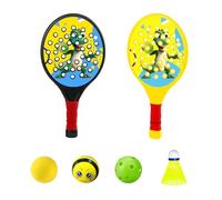 Zxpjkyu 2X Paddle Tennis Raquets Kids Palel Raquettes pour Les Sports Juniors