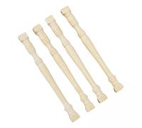 Zxpjkyu 3 X 4 Pièces Balustrade D'escalier Miniature Faite Main pour Maison de Poupée à L'échelle 1:12