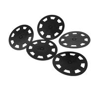 Zxpjkyu 5 Pièces Protège-moyeux Vélo Couvre-axe Espaceur Accessoires Moyeux Caoutchouc Résistant pour Cyclistes Route VTT Protection Réparation Décorati, KS-BH03