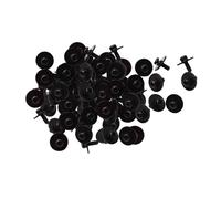 Zxpjkyu 50 Vis de Fixation avec Crochet pour Caisses de Batterie, Vis de Rechange pour Instruments de Percussion, M4x18MM