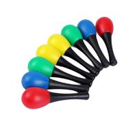 Zxpjkyu 8 Maracas, Percussions à Main, Hochets, Instruments de Musique pour Rumba, Construction Légère et Surface Lisse pour Concerts