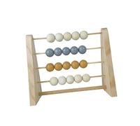 Zxpjkyu Abacus En Bois Jouet Éducatif Enfants Opération Mathématiques Cadre Perles Mathématiques Apprentissage Fonction Substractive Additive Adapt, Bleu