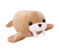 Zxpjkyu Adorable Coussin En Peluche Morse, Peluche Originale pour Un Cadeau D'anniversaire