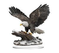 Zxpjkyu Aigle Ornement en Acrylique Panneau Table Décoration Plat 2D Support Transmission d' Originalité Esthétique Adaptée pour Cadeau