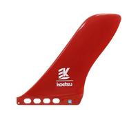 Zxpjkyu Aileron de Surf/Paddleboard, Accessoire de Propulsion, Glissière de Rechange en Nylon et Fibre de Verre, Fixation Rapide, Construction épaisse, Convie, Rouge