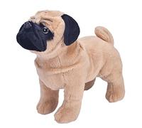 Zxpjkyu Animaux Peluche Chien Jouet Réducteur D'Anxiété Anti-solitude pour Chiots Simulant La Maternel Peluche Douce Lavable Indiqué pour Apaisement,