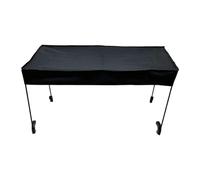 Zxpjkyu Auvent en Bâche pour Enfants, Tissu Oxford, Amovible, Fixation Sécurisée, Détachable, Portable, pour Camping, Chariots Pliants, Pique-Nique, Noir