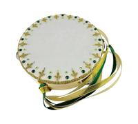Zxpjkyu Ballet Tambourin Ballet Danse Instrument Percussion Bois Prop Accessoire Fait Main Léger Élégant Convient à Pratique Scène Enfants Adultes, 7 Po