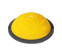 Zxpjkyu Ballon D'équilibre Hémisphérique, Stable et Antidérapant, Offrant Un Bon Soutien Musculaire, En Polypropylène (PP), Idéal pour La Musculation, Jaune