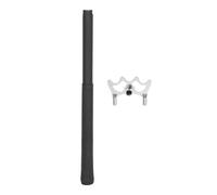 Zxpjkyu Billiards Bridge Support Portable Queue de Billard Téléscopique Tête Métal Démontable Extension Ajustable Poignée Ergonomique en Fibre Carbone Destiné, Fourche Basse