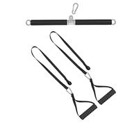 Zxpjkyu Câble de Traction pour Triceps, Barre Droite, Appareil de Musculation à Poulie Basse