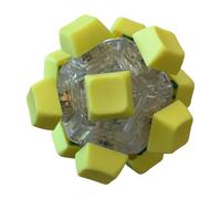 Zxpjkyu Clavier Jouet avec Touches, Jeu Sensoriel Portable pour Décoration DIY, pour Des Heures de Détente à La Maison, Jaune