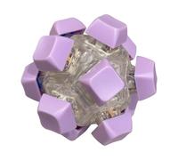 Zxpjkyu Clavier Jouet avec Touches, Jeu Sensoriel Portable pour Décoration DIY, pour Des Heures de Détente à La Maison, Violet