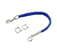 Zxpjkyu Corde de Caméra de Plongée Poignée pour Caisson Étanche Sangle de Sécurité Crochet en Acier Inoxydable Équipement Accessoires Robustes Adaptée à, Bleu