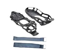 Zxpjkyu Crampons Antidérapants Chaussures avec 24 Pointes Acier Grips Traction Glace Neige Semelles TPE Souples Confortables Adaptés à La Randonnée Su, M