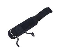 Zxpjkyu Crochets de Musculation, Sangles de Poignet Rembourrées, Poignées de Musculation, Sangles D'entraînement pour La Force, Support pour Les Exercices