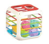 Zxpjkyu Cube D'activités - Bac de Rangement pour Jouets D'éveil - Multifonctionnel - Décoration - Formes Sensorielles