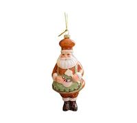 Zxpjkyu de Noël Décoration Suspendue Ornement Arbre Ambiance Joyeuse Création Originale Matériau Robuste PP Adapté pour Chambre Bureau Fête Salon M, Chef