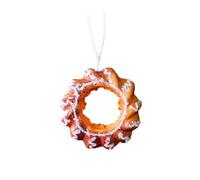 Zxpjkyu Décoration Sapin Noël Ornement Arbre Noël Canne Bonbon Mousse Artisanale Murale Adaptée à La Décoration de La Maison Fête d'anniversaire Ca, Donut A
