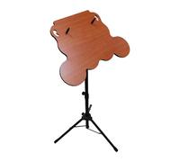 Zxpjkyu Drum Stand Kit Multifonction Réglable Support pour Batterie Électronique Cadre de Percussion Démontable Base Triangulaire Matériau Bois Métal Adapté
