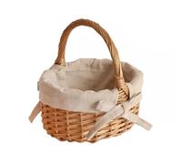 Zxpjkyu En Osier pour œufs et Bonbons, Idéal pour Les Pique-niques, Les Mariages et La Décoration de Jardin.