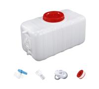 Zxpjkyu Ensemble de Récipient à Eau Portable et Multifonction avec Couvercle à Vis, Seau à Eau pour Le Camping, La Randonnée, Les, Le Camping en Campi, 50l