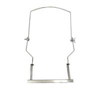 Zxpjkyu Étui pour Harmonica à 10 Trous, Modèle Standard Pratique, avec Coussinets Anti-rayures pour étudiants et Débutants, Argent