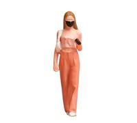 Zxpjkyu Figurine de Fille à L'échelle 1/64, Accessoire de Film, Figurine Miniature, Modèle à Monter Soi-même