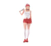 Zxpjkyu Figurine de Fille à L'échelle 1/64, Modèle Réduit pour Maquettes de Gares.