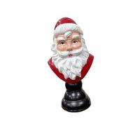Zxpjkyu Figurine de Père Noël (demi-figurine), Décoration de Noël, Cadeau, Souvenirs D'invités, Sculpture En Résine, Artisanat de Noël, 27 cm
