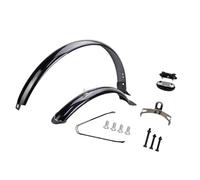 Zxpjkyu Garde-Boue Avant et Arrière pour Vélo, Protection de Roue de 26 Pouces, Attelle Noire