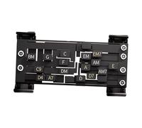 Zxpjkyu Guitar Train Outil D'Apprentissage Guitare Presser Attachement Conversion Automatique Matériau Pp Protection Doigts Convient Aux Adultes Débutants Mus, Noir