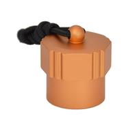 Zxpjkyu Housse Anti-poussière pour Robinet DIN de Bouteille avec Cordelette Intégrée, Protection Indispensable pour Votre équipement de Plongée, InterneThreadOrange