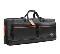 Zxpjkyu Housse Clavier Étanche Sac Étui Sacoche avec Tissu Oxford Imperméable et Doublure Rembourrée Poches Zippées pour Partitions Câbles Pédales Transport à, Array, Noir, 76 Touches