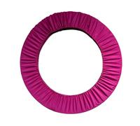 Zxpjkyu Housse de Cercle de Gymnastique Rythmique Coque Protectrice Pliable Accessoire de Calisthénie en Polyester pour Anneau Adaptée à l'exercice Ran, Rose Rouge