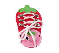 Zxpjkyu Jeu D'apprentissage Des Lacets, Jouet D'éveil Créatif Portable, Tableau D'activités pour Le Développement de La Petite Enfance, 1 Pc