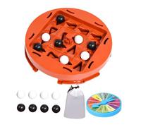 Zxpjkyu Jeu de Piste D'échecs Logique, Jeu de Société, Jouet éducatif Portable pour Stimuler Le Cerveau, pour Adultes et Adolescents, à La Maison