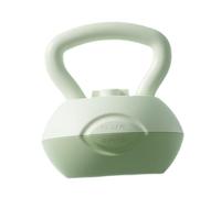 Zxpjkyu Kettlebell Rempli d'eau, Kettlebell de Fitness, Sport, Poids Réglable 2-4 Kg, Antidérapant, pour Femme, Appareil D'entraînement des Fessiers, Vert