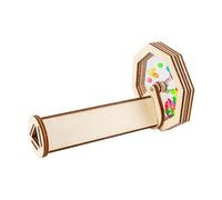 Zxpjkyu Kit de à Monter Soi-même pour Enfants, Rotatif, Kit de Matériel de Loisirs Créatifs Compact et Portable