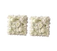 Zxpjkyu Lot de 2 Panneaux Muraux de Fleurs Artificielles pour La Décoration d'un Enterrement de Vie de Jeune Fille à La Maison